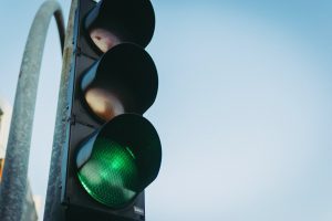 Intersection Stoplight Palm Beach FL