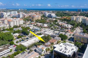 Aerial Shot of The Robbins Building in Boca Raton